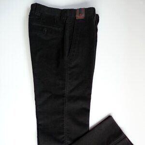 Zanella Dark Brown Cotton Men's Pants